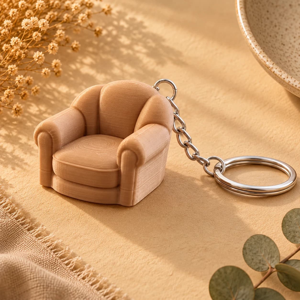 Armchair Keychain